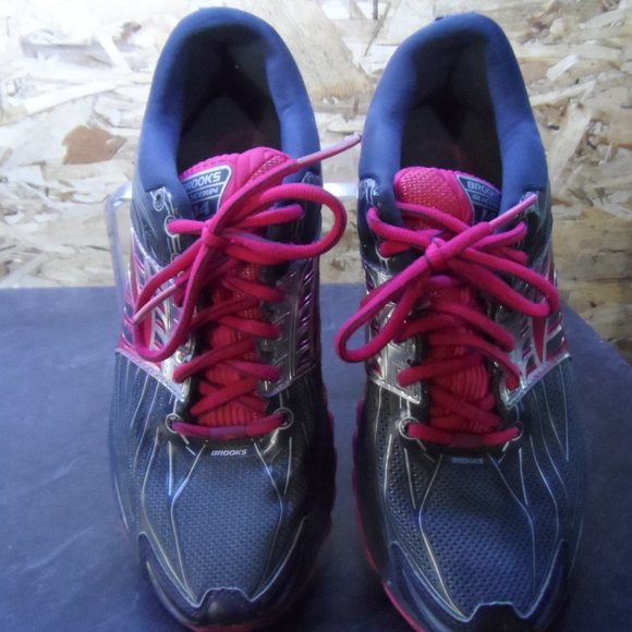 Brooks Glycerin 14 Athletic Running Shoes Sneakers- Size 9.5-pink/black - Picture 5 of 9